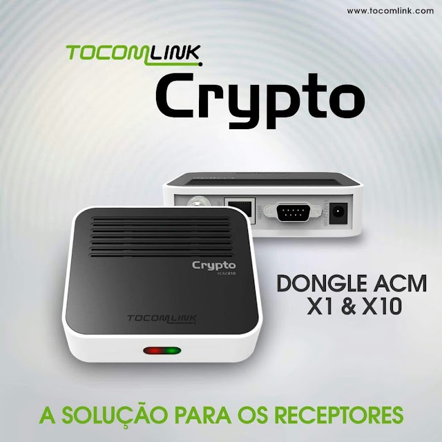 Tocomlink Dongle Crypto X10 Nova Atualização V1.023 - 23/06/2020