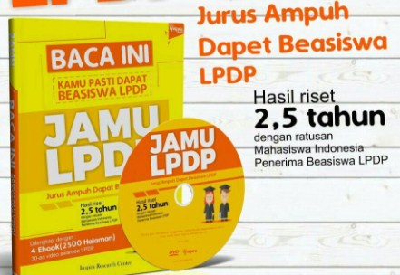 Buku Panduan Sukses Tembus Beasiswa LPDP 2017/2018 | Buku Panduan Soal