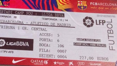 Tahukah Anda Harga Tiket El Clasico nanti ?