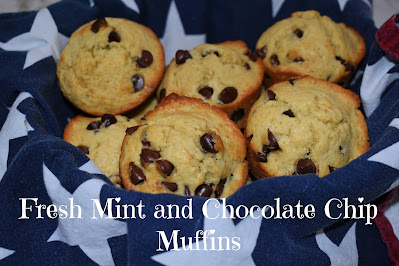 Mint Chocolate Chip Muffins