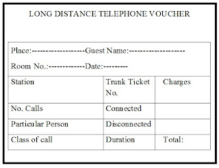 LONG DISTANCE TELEPHONEVOUCHER