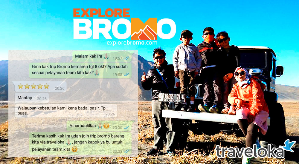 open trip bromo midnight adventure