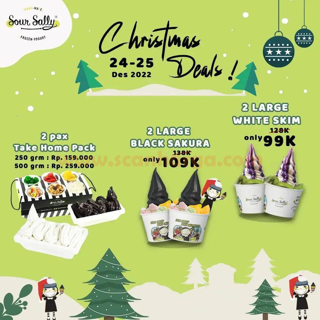 Promo Sour Sally Christmas Deals | 24 - 25 Desember 2022