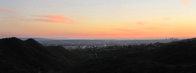 Dusk in Griffith Park