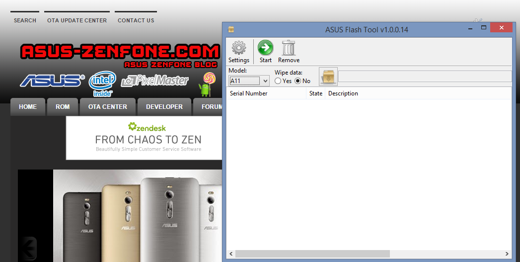 Download ASUS Flashtool 1.0.0.14 for Windows ~ Asus 