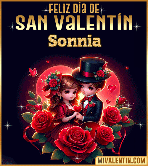 Feliz san valentín Sonnia