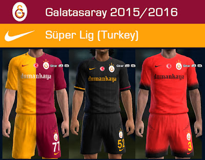 Galatasaray 2015/2016 update 1