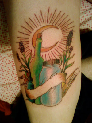 tarot card tattoo