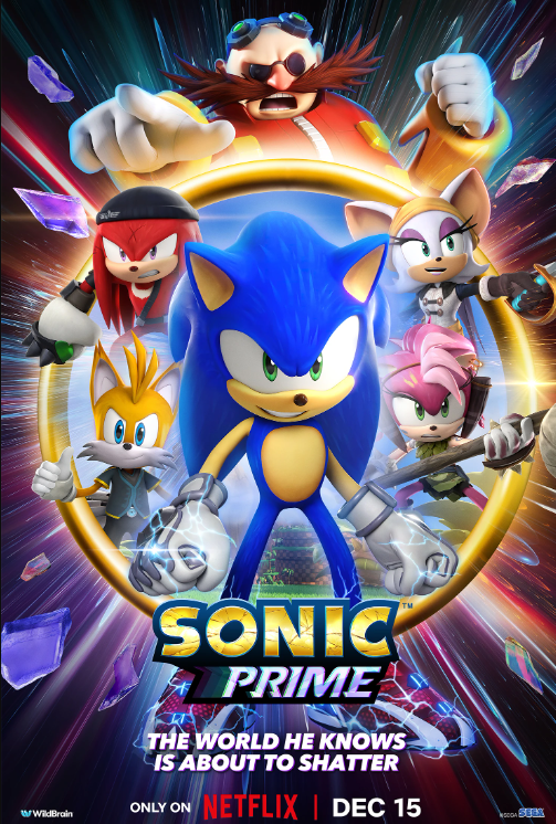 Animated Sonic the Hedgehog Series, Sonic Prime Now On Netflix