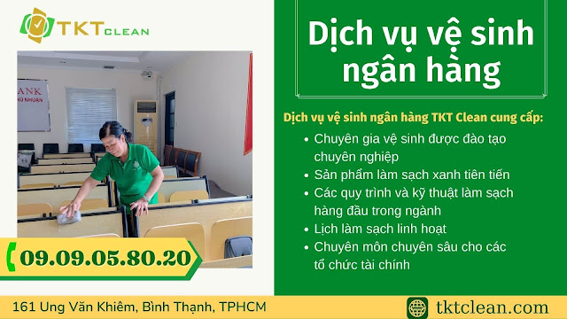 Dịch vụ vệ sinh ngân hàng