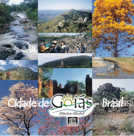 Capa do Folder Turistico de Goiás