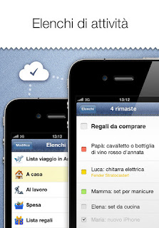 Pocket Lists: l'app promemoria