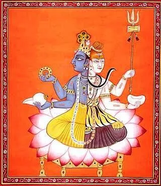 Hari-Hara the Divine combination of Lord Vishnu and Lord Shiva