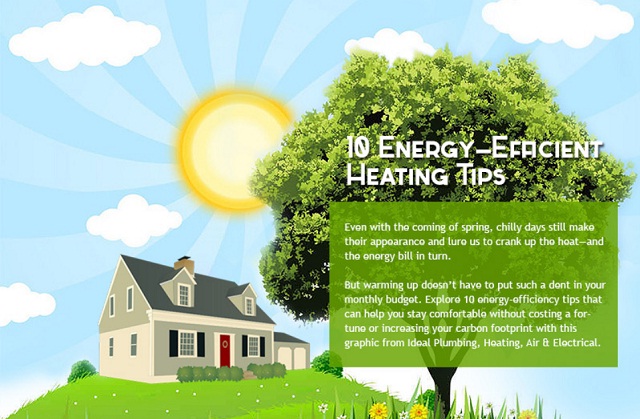 Image: 10 Energy Efficient Heating Tips [Infographic]