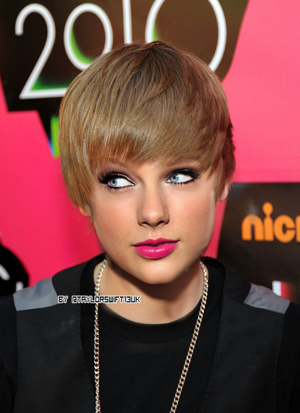 taylor swift and justin bieber. TAYLOR SWIFT HAS HAD HER HAIR