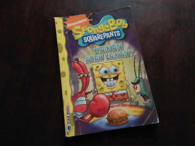 resensi-buku-spongebob-squarepants-kawan-atau-lawan