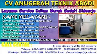 Layanan Service Kulkas Murah Sedati Sidoarjo 