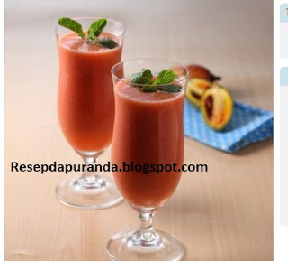 Resep Jus Segar Terong Belanda 