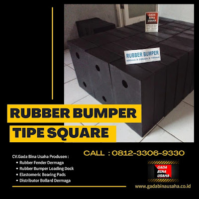 Rubber Bumper Loading Dock Square