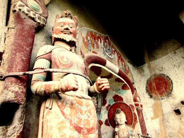 Amazing Maijishan Grottoes In China