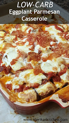 Make this low-carb eggplant parmesan casserole when you're craving pizza