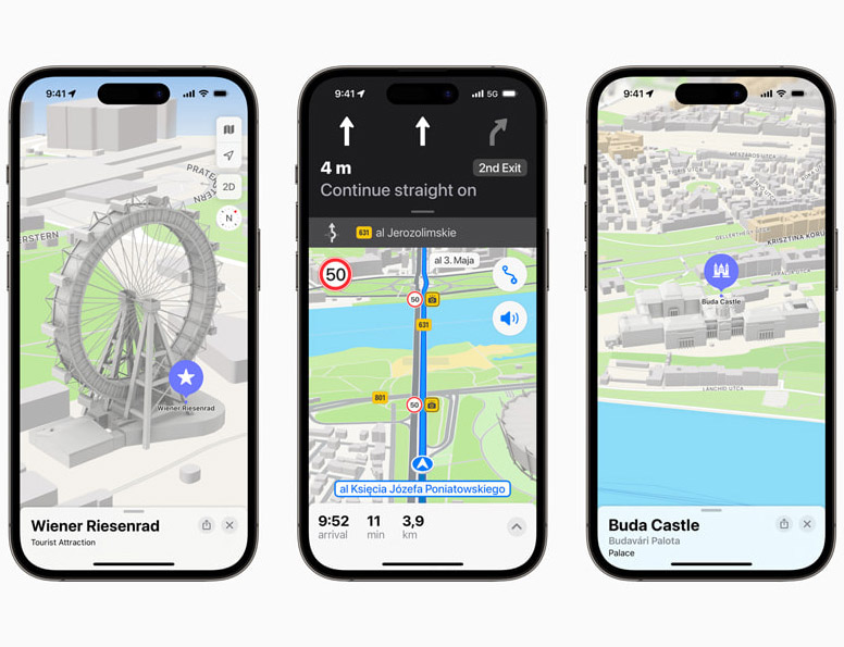 Apple Maps將Look Around環視帶到六個中歐國家