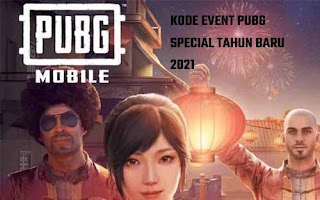 Kode Event PUBG Mobile Special Tahun Baru 2021