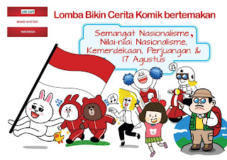 Lomba Bikin Komik 17 Agustus di LINE Cafe Indonesia 