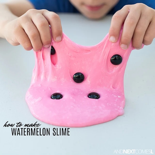 How to make watermelon slime