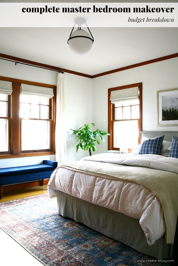 Bedroom Makeovers / 55 Easy Bedroom Makeover Ideas Diy Master Bedroom Decor On A Budget / Photo also showed a barn door into bath.