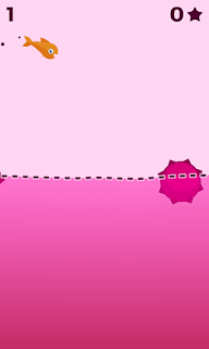 Screenshots of the Jumping fish for Android tablet, phone.