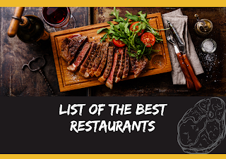 List of the Best Restaurants