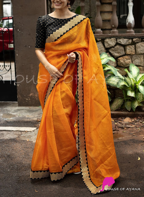 SAREES WITH READYMADE BLOUSES