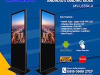 Jual Microvision Standing Kiosk MV-U55SK-A 55 Inch Android Digital Signage 