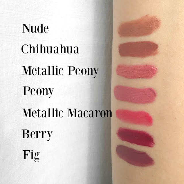 Too Faced Melted Liquified Lipsticks Swatches