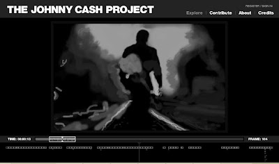 Schermafbeelding The Johnny Cash Project