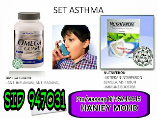 rawat asma dengan shaklee , nutriferon , meal shake , shaklee klang , shaklee andalas