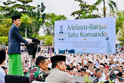 Jokowi Hadiri Istigasah dan Doa Bersama Rabithah Melayu-Banjar