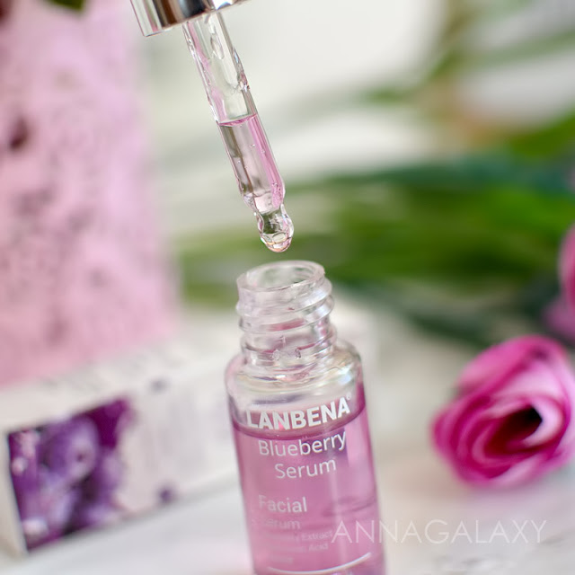 Текстура Сыворотка для лица Lanbena Blueberry serum