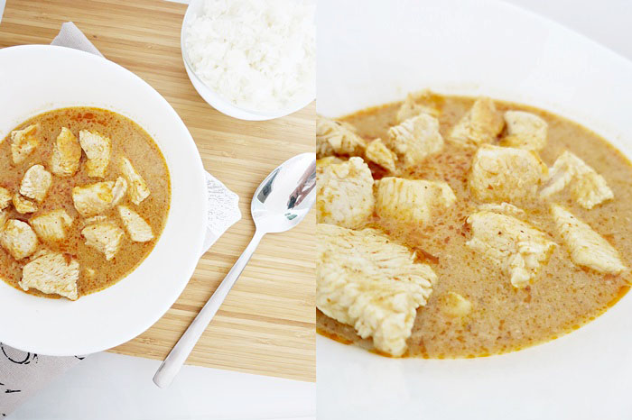 Red Thai Curry + Reishunger