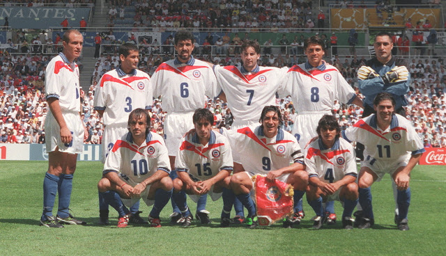 Formación de Chile ante Camerún, Copa del Mundo Francia 1998, 23 de junio