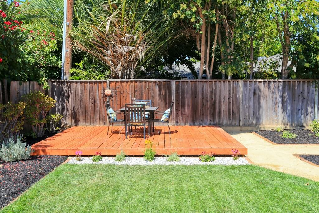 small garden decking ideas