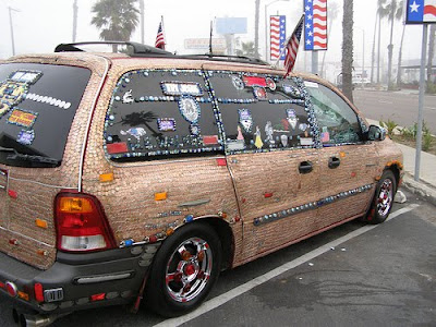 Penny Mini Van Art Car