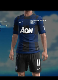 Manchester United Away Kits 13-14 by Asun11