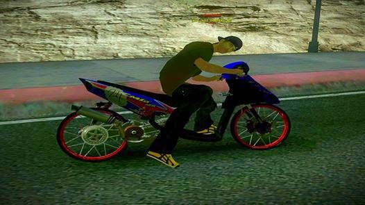Grand Theft Auto San Andreas MOD Bikes ifp Khusus  Motor  Matic 