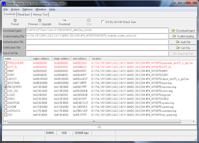 MTK Android Flashtool