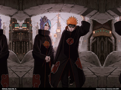 pain with konan akatsuki