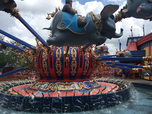 Dumbo The Flying Elephant Ride Magic Kingdom Disney World