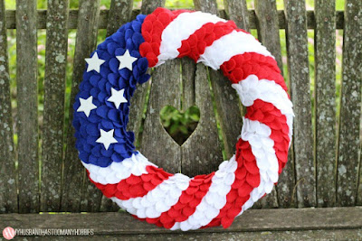 patriotic wreath