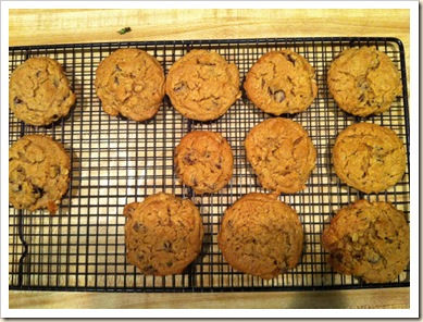 cookies on rack
